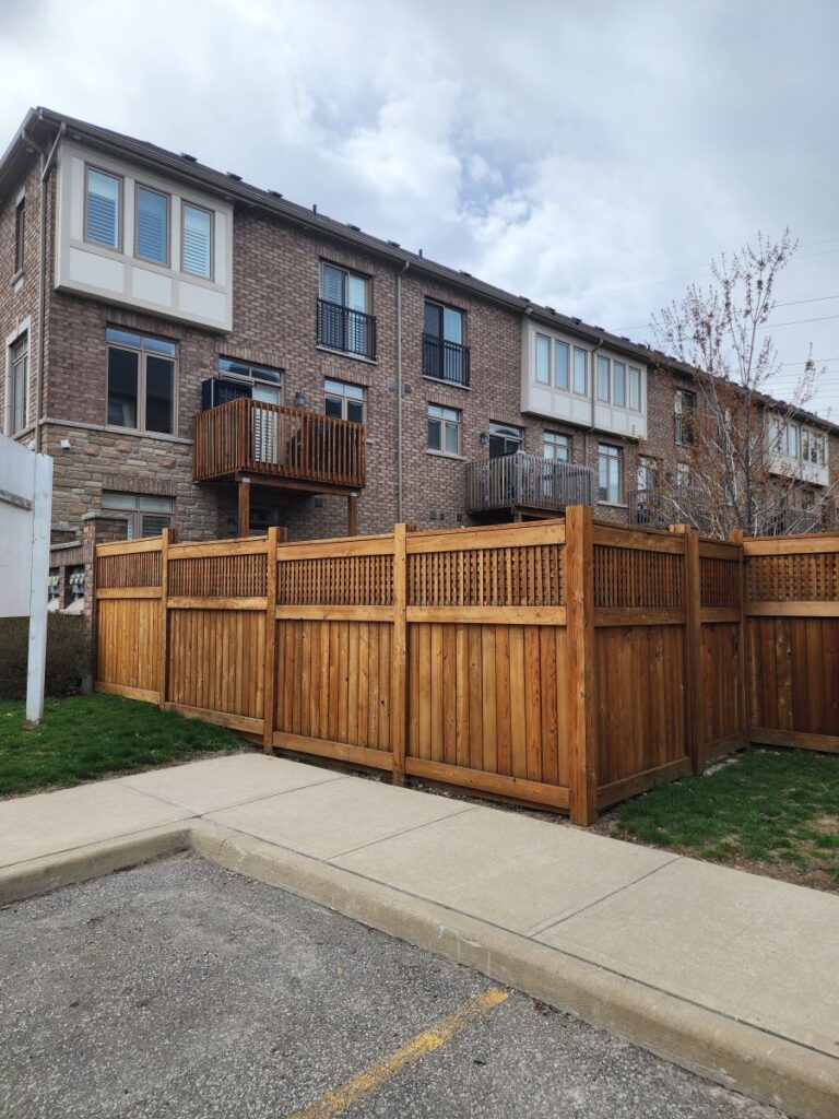 professional fence refinishing services gta